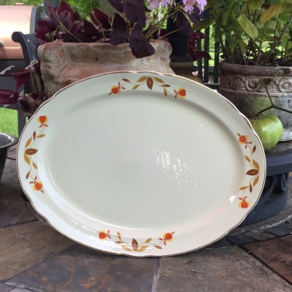 Jewel Tea Pattern Vintage Platter - Picture 1 of 7